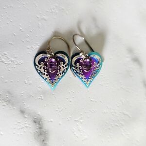 Holly Yashi Heart Earrings